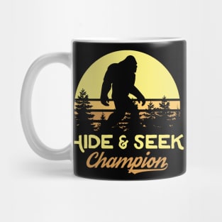 Xeire Hide and Seek Champion Bigfoot Mug